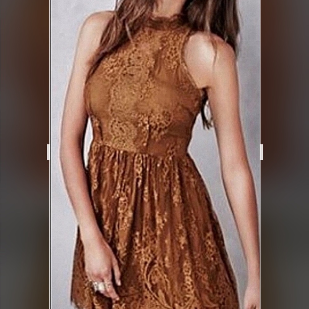 Free People Boho Lace Dress